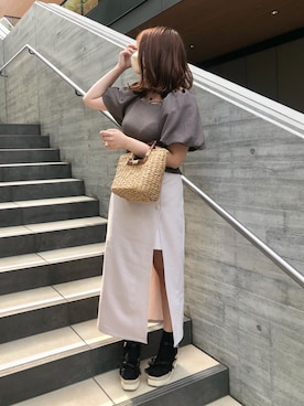 ゆうなさん（レディース・158cm）の夏コーディネート