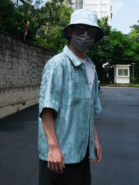 「streetsnap」｜Chen Kai Hsieh's Looksさん（メンズ・173cm）の夏コーディネート