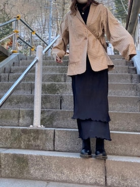 さかなさん（レディース・159cm）の春コーディネート