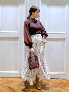 andemiuアオタンさん（レディース・158cm）の秋コーディネート