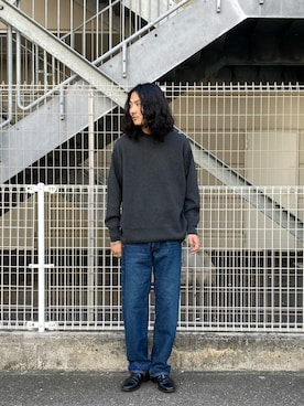「デニムっていいよね」｜maedaayutoさん（メンズ・180cm）の秋コーディネート