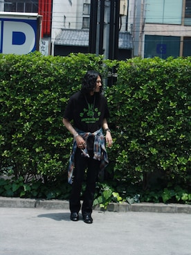 「デニムっていいよね」｜maedaayutoさん（メンズ・180cm）の夏コーディネート