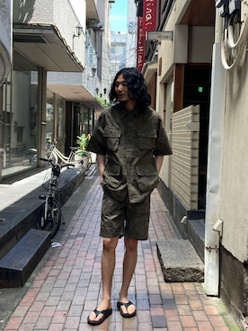 maedaayutoさん（メンズ・180cm）の夏コーディネート