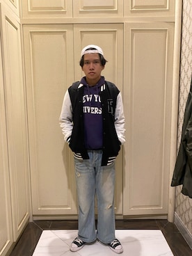 「PULL&BEAR（プルアンドベア）のアイテム（ジャケット/アウター）」を使った、danisさん（メンズ・179cm）の春コーディネート