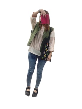 さくちーさん（レディース・163cm）の春コーディネート