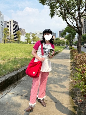 「アイテム（チノパンツ）」を使った、cleankeepさん（レディース・162cm）の秋コーディネート