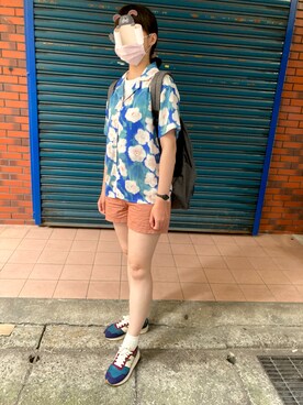 「休閒」｜cleankeepさん（レディース・162cm）の夏コーディネート