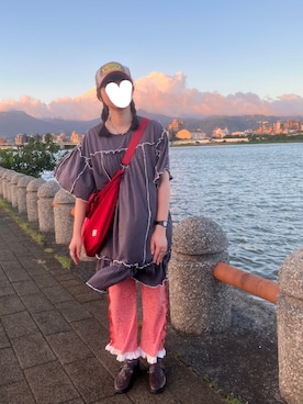 「アイテム（チノパンツ）」を使った、cleankeepさん（レディース・162cm）の秋コーディネート