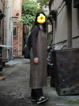 「MEIER.Q（マイヤーキュー）のアイテム（トップス）」を使った、cleankeepさん（レディース・162cm）の冬コーディネート