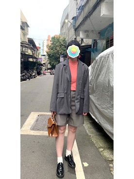 「MEIER.Q（マイヤーキュー）のアイテム（ジャケット/アウター）」を使った、cleankeepさん（レディース・162cm）の春コーディネート
