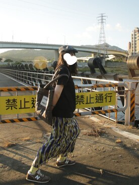 「アイテム（スカート、パープル系）」を使った、cleankeepさん（レディース・162cm）の秋コーディネート