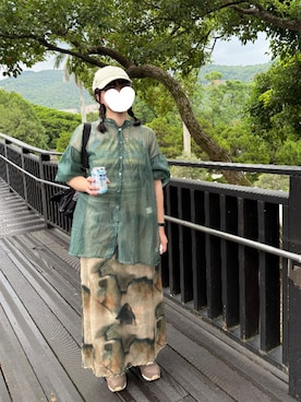 「アイテム（メッセンジャーバッグ）」を使った、cleankeepさん（レディース・162cm）の秋コーディネート