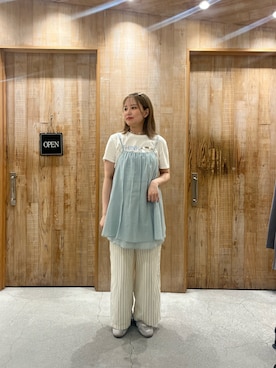 「アイテム（チュニック）」を使った、39qchanさん（骨格ストレート・レディース・164cm）の秋コーディネート