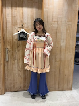 「HELLO.SANFRANCISCO（ハローサンフランシスコ）のアイテム」を使った、39qchanさん（骨格ストレート・レディース・164cm）の夏コーディネート