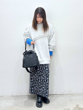 yumiさん（レディース・160cm）の冬コーディネート