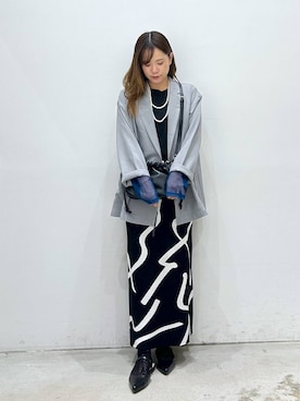 「アイテム（アクセサリー）」を使った、yumiさん（レディース・160cm・30代）の秋コーディネート