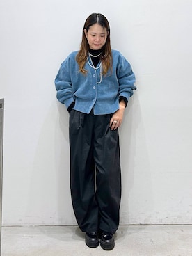 「アイテム（リング）」を使った、yumiさん（レディース・160cm・30代）の秋コーディネート