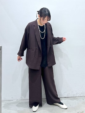 yumiさん（レディース・160cm）の春コーディネート