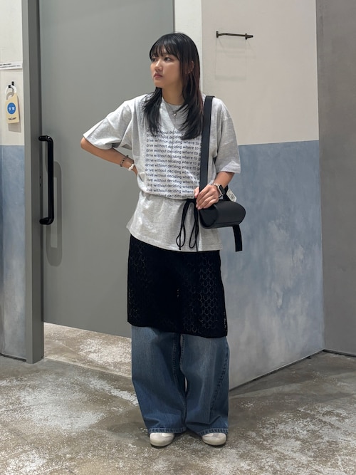 【UNISEX】【全12色展開】メッセージプリント半袖Tee
