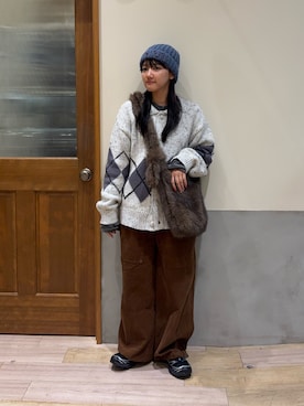 あゆさん(レディース・158cm)の冬コーディネート