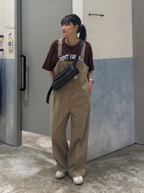 USAコットン切替プリントTee