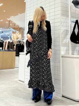 「星柄」｜きょんさん（レディース・161cm）の春コーディネート