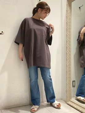 「ヤヌーク」｜nana.さん（レディース・159cm）の夏コーディネート