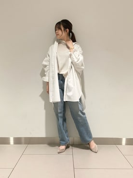 「ヤヌーク」｜nana.さん（レディース・159cm）の冬コーディネート