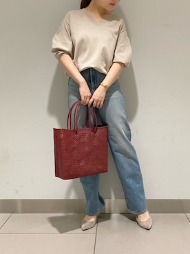 「ヤヌーク」｜nana.さん（レディース・158cm）の春コーディネート