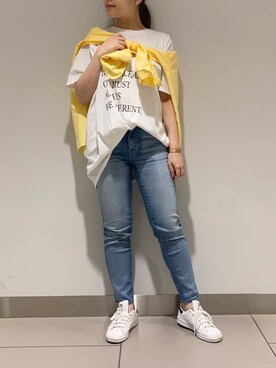 「ヤヌーク」｜nana.さん（レディース・158cm）の春コーディネート