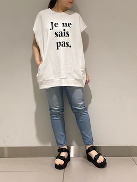 「ヤヌーク」｜nana.さん（レディース・158cm）の春コーディネート