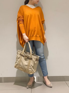 「ヤヌーク」｜nana.さん（レディース・158cm）の春コーディネート