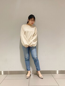 「ヤヌーク」｜nana.さん（レディース・158cm）の春コーディネート