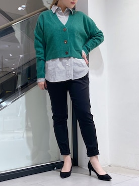 「TICCA（ティッカ）のアイテム（トップス）」を使った、nana.さん（レディース・158cm）の秋コーディネート