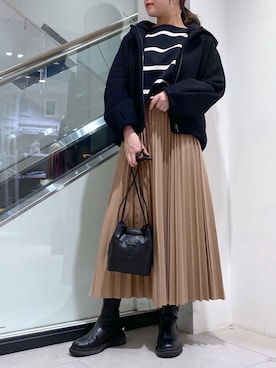 nana.さん（レディース・158cm）の冬コーディネート