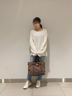 「ヤヌーク」｜nana.さん（レディース・158cm）の春コーディネート