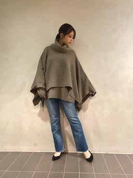 「ヤヌーク」｜nana.さん（レディース・159cm）の秋コーディネート