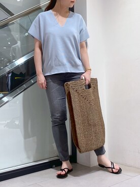 「ヤヌーク」｜nana.さん（レディース・158cm）の夏コーディネート