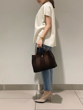 「ヤヌーク」｜nana.さん（レディース・158cm）の春コーディネート