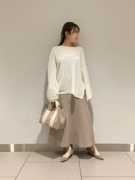「ヴィオラドーロ」｜nana.さん（レディース・158cm）の冬コーディネート
