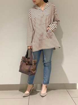 「ヤヌーク」｜nana.さん（レディース・158cm）の春コーディネート