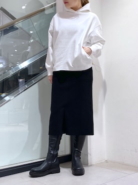 nana.さん（レディース・158cm）の冬コーディネート