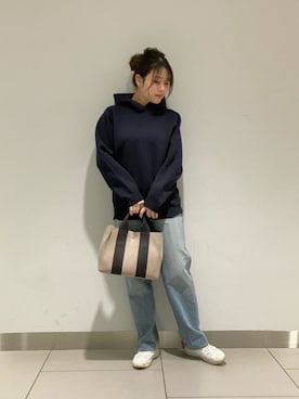 「ヤヌーク」｜nana.さん（レディース・158cm）の冬コーディネート