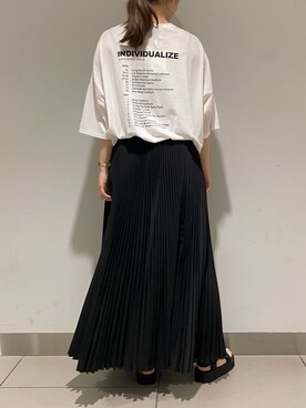 「TICCA（ティッカ）のアイテム（トップス）」を使った、nana.さん（レディース・158cm）の春コーディネート