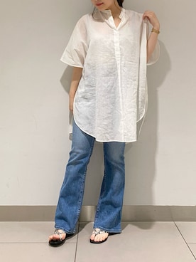 「ヤヌーク」｜nana.さん（レディース・158cm）の春コーディネート