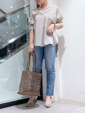 「ヤヌーク」｜nana.さん（レディース・158cm）の夏コーディネート