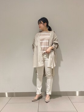 「ヤヌーク」｜nana.さん（レディース・158cm）の春コーディネート