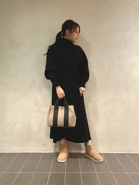 nana.さん（レディース・159cm）の冬コーディネート