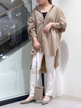 「ヤヌーク」｜nana.さん（レディース・158cm）の夏コーディネート