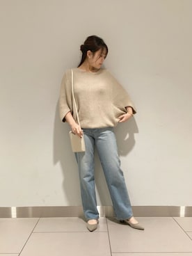 「ヤヌーク」｜nana.さん（レディース・158cm）の冬コーディネート